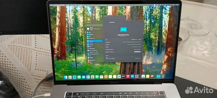 Macbook pro 16 (2019)i7 16gb 512gb