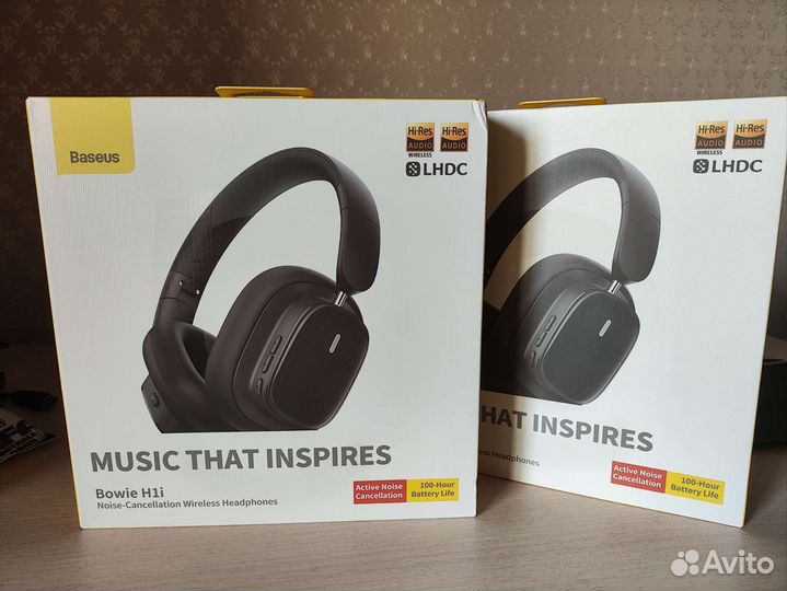 Беспроводные наушники Baseus Bowie H1i