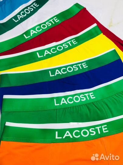 Трусы мужские боксеры lacoste