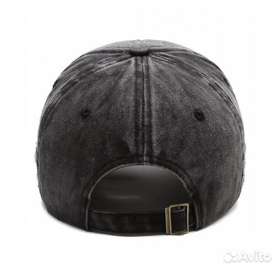 Бейсболка серая