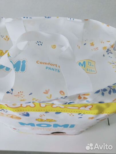 Подгузники трусики momi 72 M