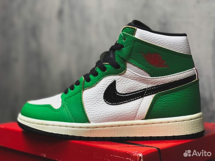 Кроссовки Nike Air Jordan 1 Retro High Lucky Green