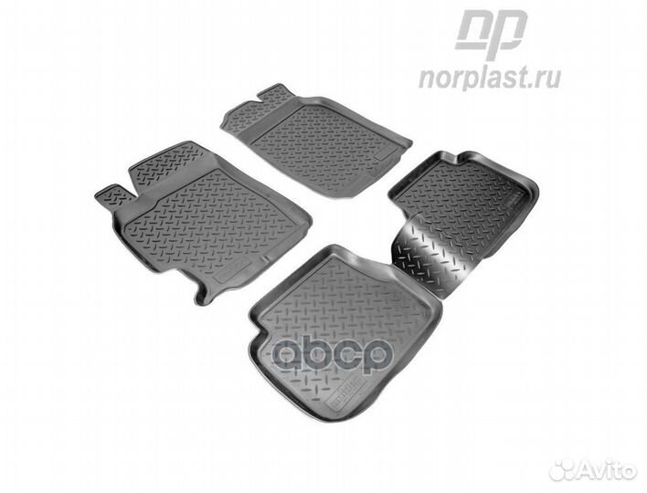 Коврики салонные для Mazda 6 (2002-2007) npl-po