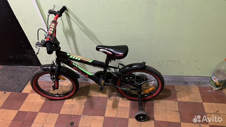 Детский велосипед 16 stitah skark