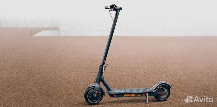 Электросамокат carcam electric scooter - black