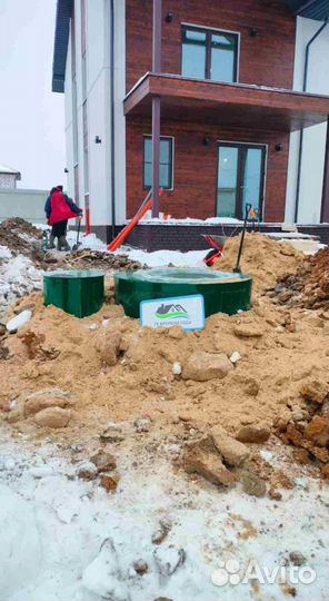 Септик под ключ для частных домов, дачных участков Биодевайс