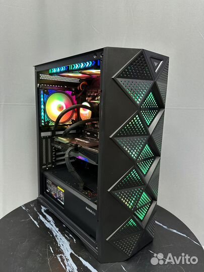 Игровой пк Ryzen 5 5600, RTX 3060ti 8gb, 32 gb DDR