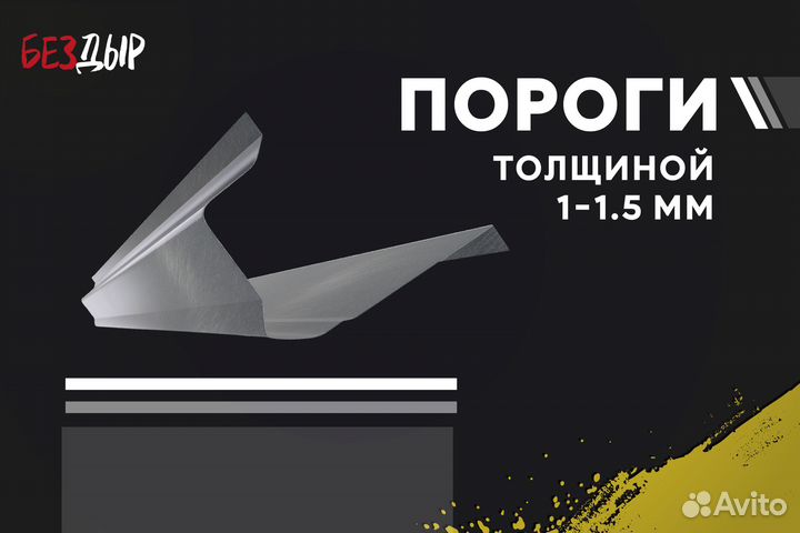 Кузовной порог Renault Sandero правый