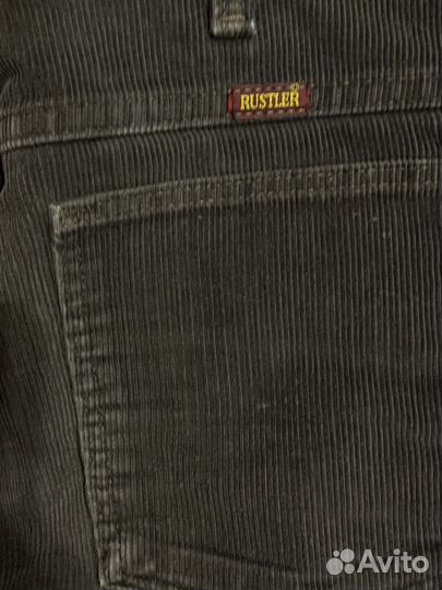 Вельветовые джинсы rustler унисекс