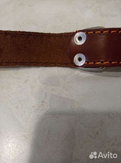 Ошейник из натуральной кожи