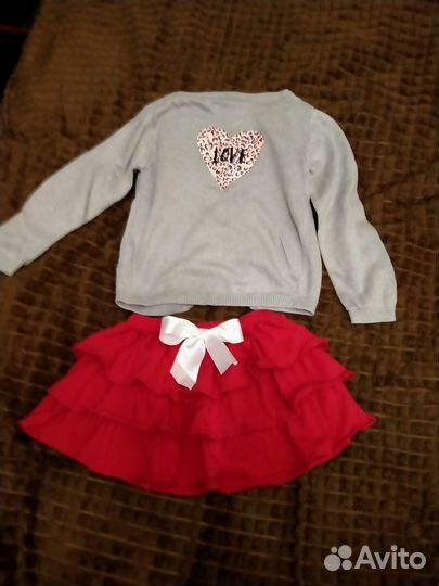 Одежда на девочку от 3-5 лет