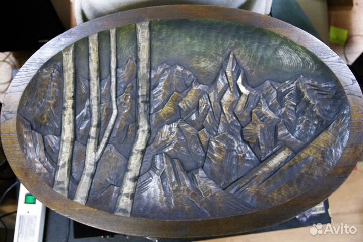 Деревянная скульптура Нагано Япония резьба