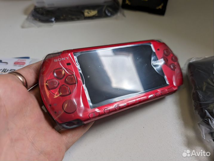 Новая Sony PSP 3008 Red 128gb (топ комплект)