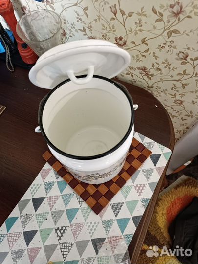 Эмалированная посуда ссср-бидон