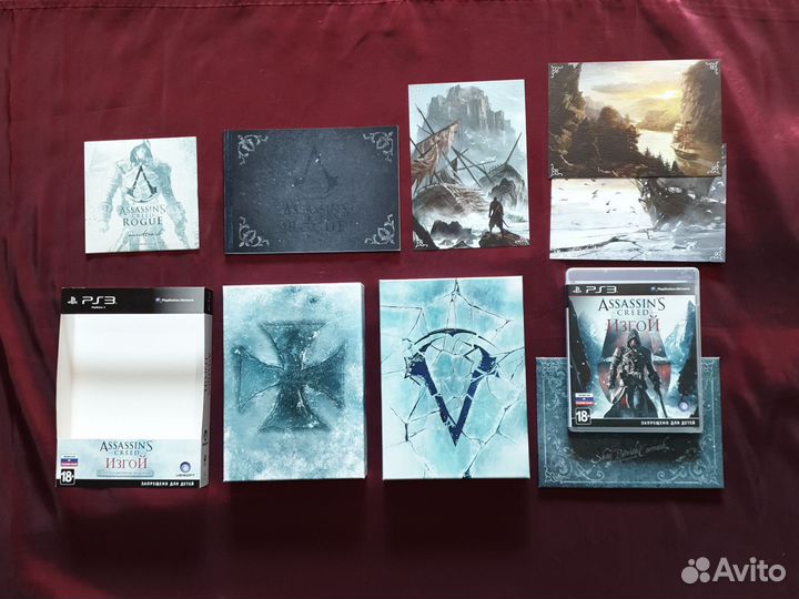 Assassins creed Изгой коллекц. издание для ps3