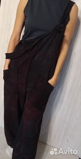 Комбинезон тай-дай с брюками