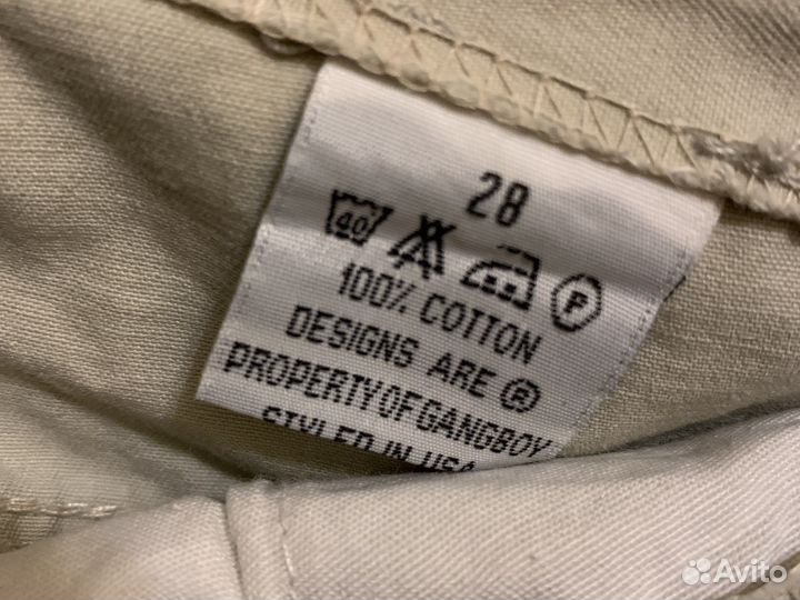 Gangboy jeans шорты рост 164 лютейшая винтажка
