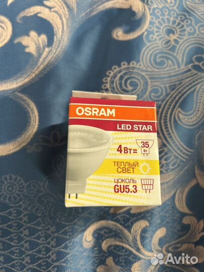 Osram Светодиодная лампа LED star 4Вт 300 Лм 30