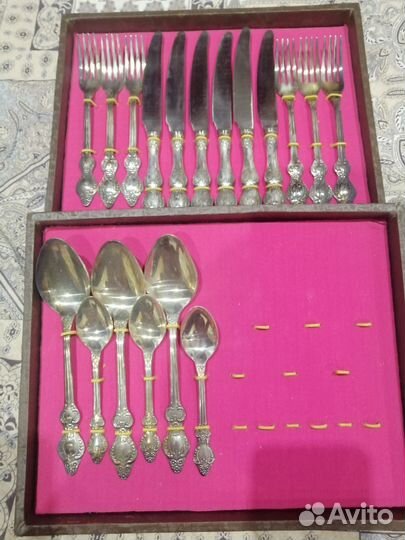 Столовый набор мельхиор СССР