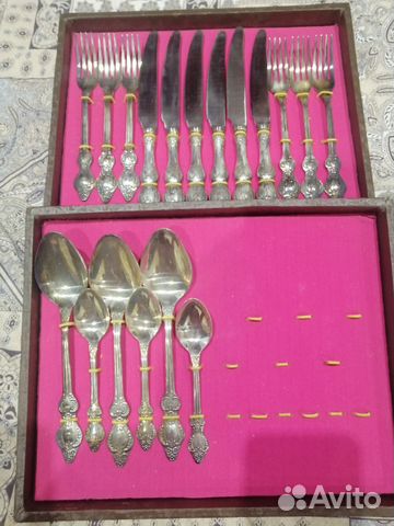 Столовый набор мельхиор СССР