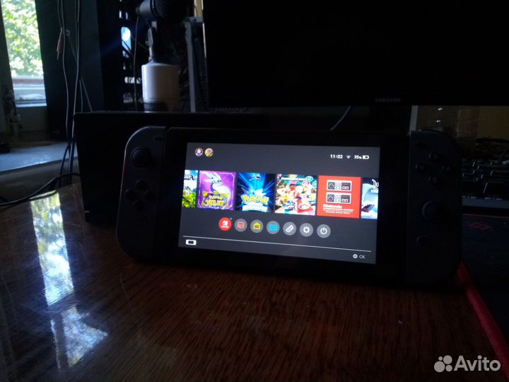 Nintendo switch rev 2 с играми