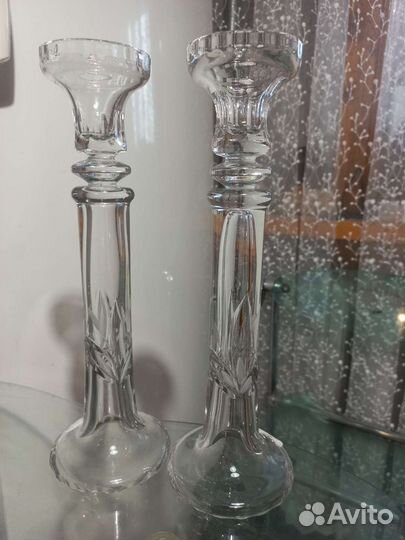 Хрустальный подсвечник