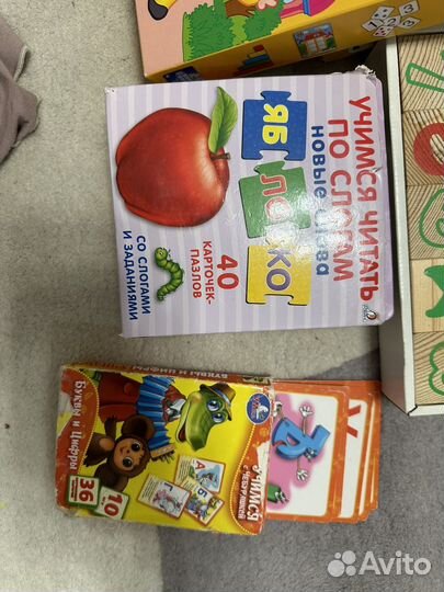 Развивающие Игры для ребенка 3+, 4+, учимся читать