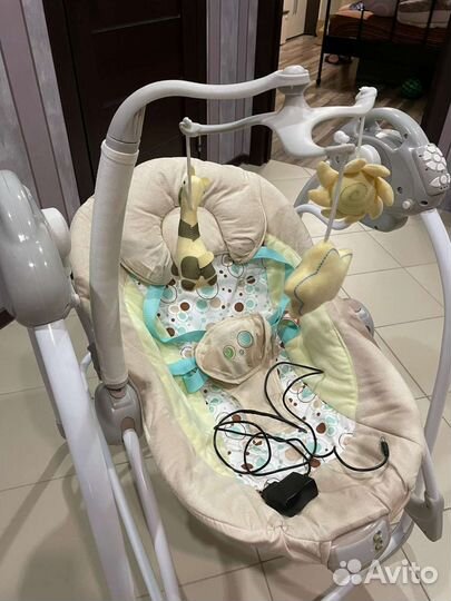 Детская качель шезлонг