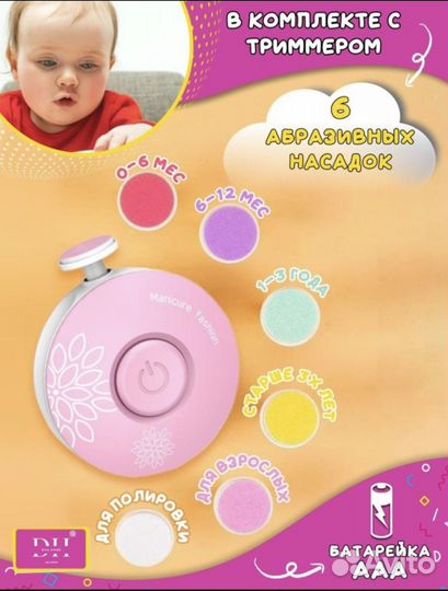 Триммер для ногтей