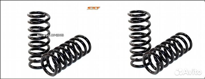 Комплект пружин 2шт задние chevrolet captiva 06- o