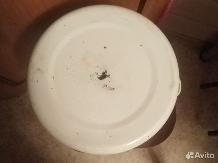 Кастрюля эмалированная