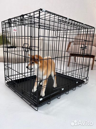 Клетка клетки вольеры для собак Новые Двухдверные