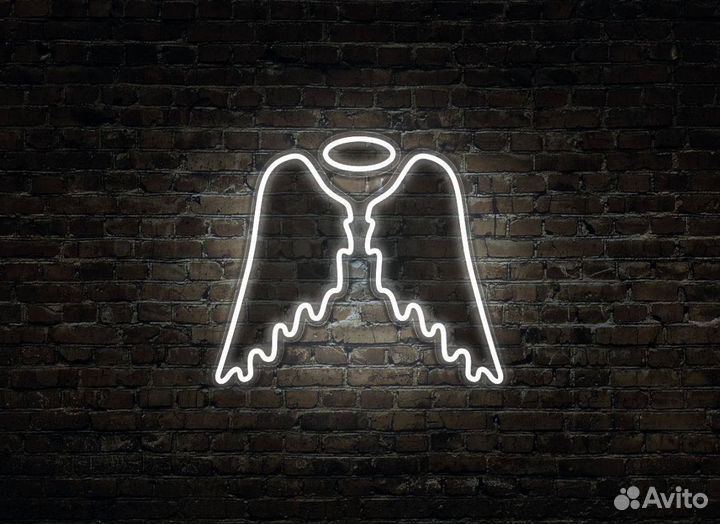 Неоновая вывеска для бизнеса