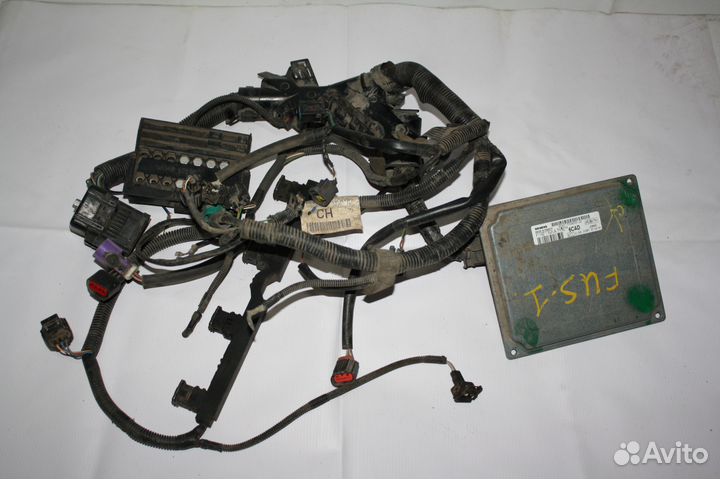 Блок управления двс Ford Fusion Фьюжн 6S6112A650JD