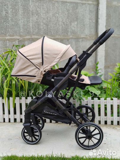 Коляска Luxmom 740/T60 (реверсивный блок)