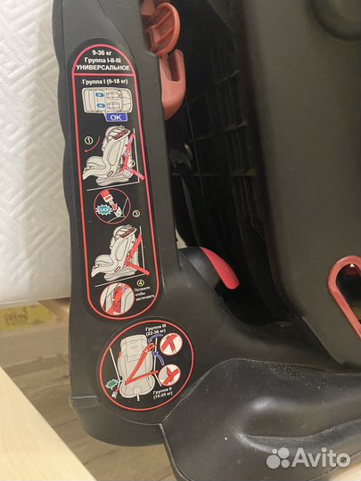 Детское автокресло 9 до 36 кг