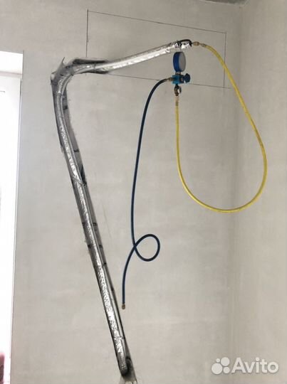 Закладка трассы для сплит систем