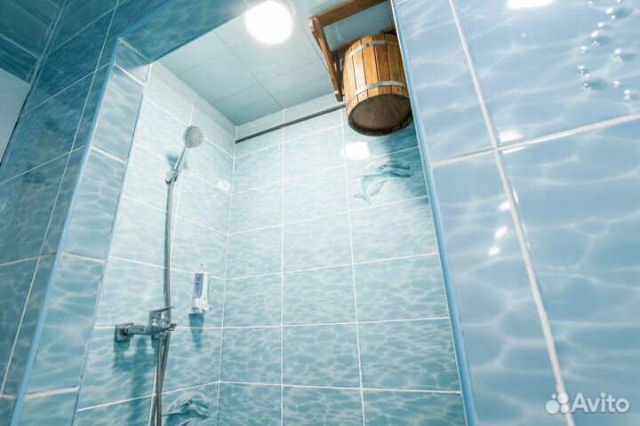 Баня сауна с бассейном