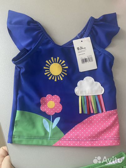 Купальник детский 92 mothercare