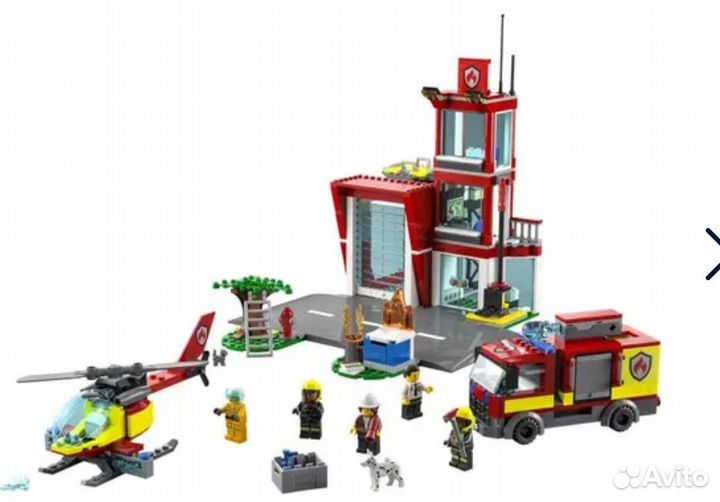 Конструктор lego City Пожарная часть 60320