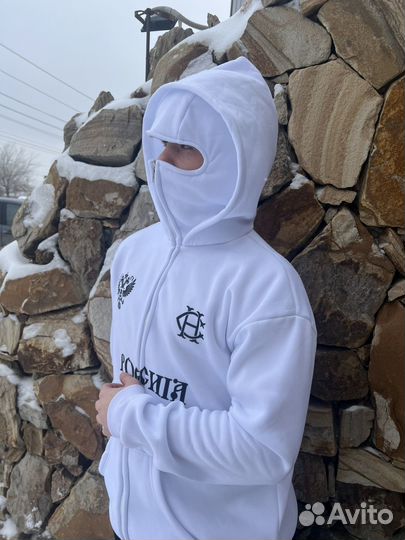 Зип Худи с Балаклавой - Россия