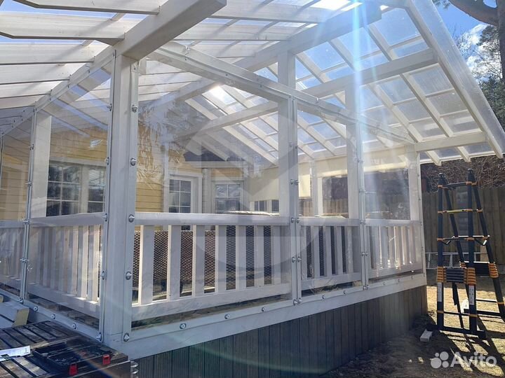 Гибкие окна / Мягкие окна для загородного дома