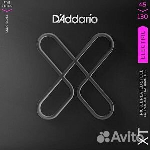Струны 5-ти струнной Бас гитары D'addario XTB45130