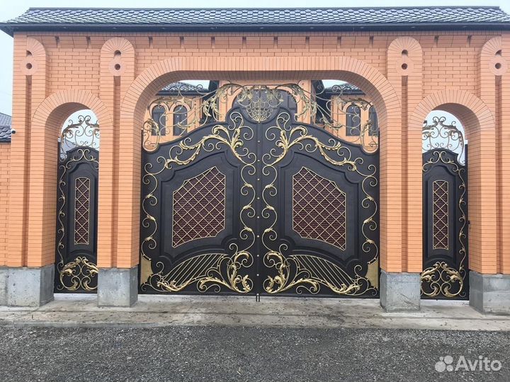 Ворота заборы перила