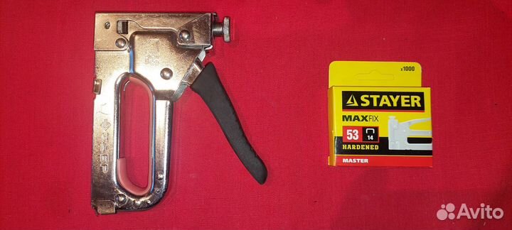 Степлер для скоб зубр М 53(4-14 см).обмен