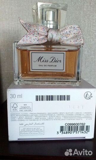 Miss Dior eau de parfum оригинал