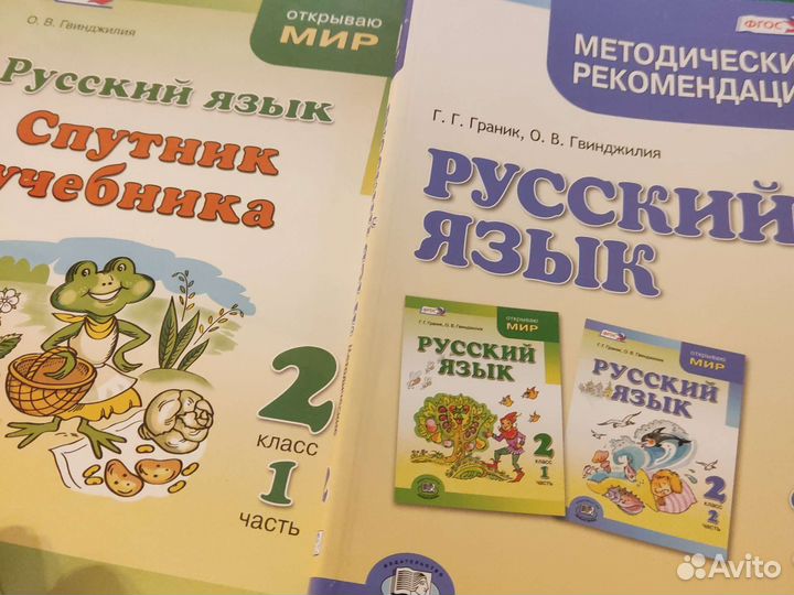 Учебники + методические рекомендации