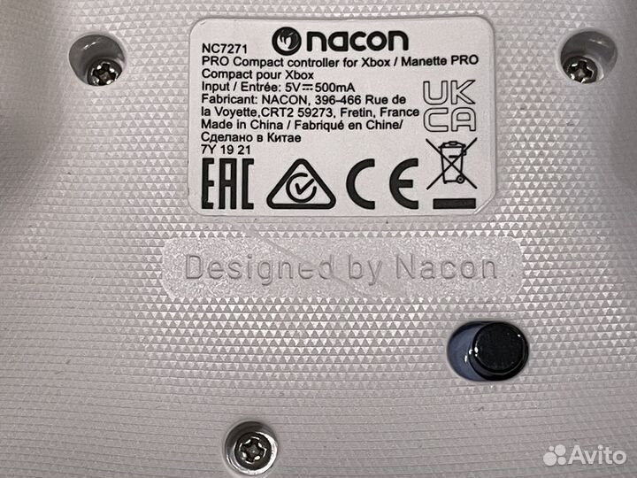 Джойстик проводной Nacon Pro Compact