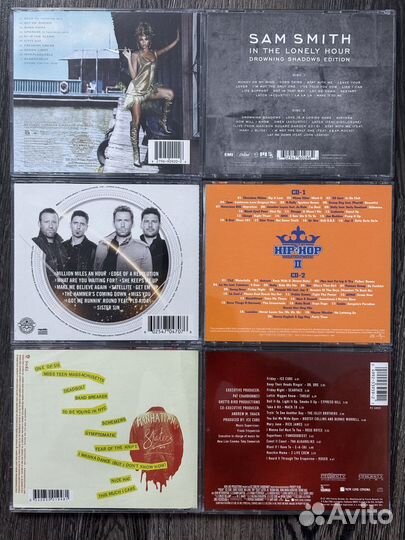 Фирменные CD Audio б/у