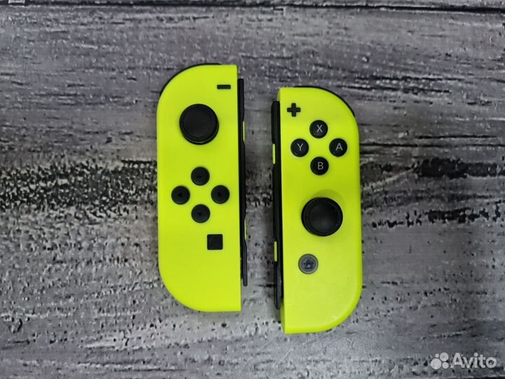 Контроллеры Joy-Con Неоновый желтый